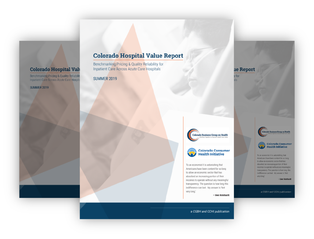 Colorado Hospital Value Report Cover